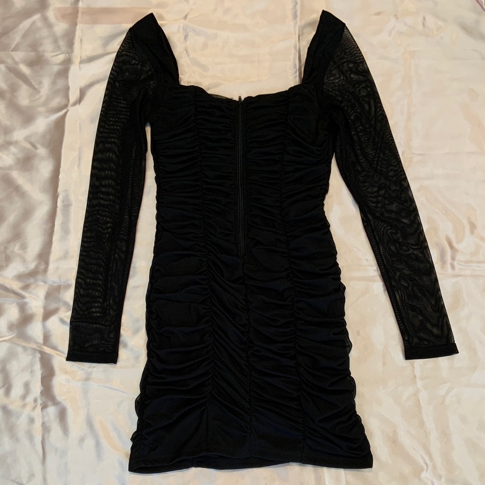 Windsor Black Long Sleeve Dress size L - Picture 11 of 12
